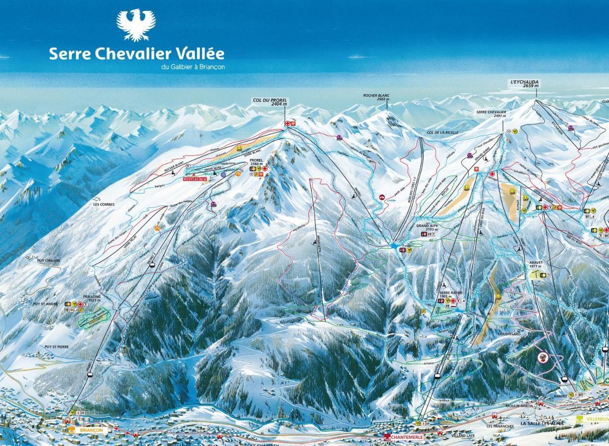 Nice Appt In Briancon Les Charmettes ภายนอก รูปภาพ